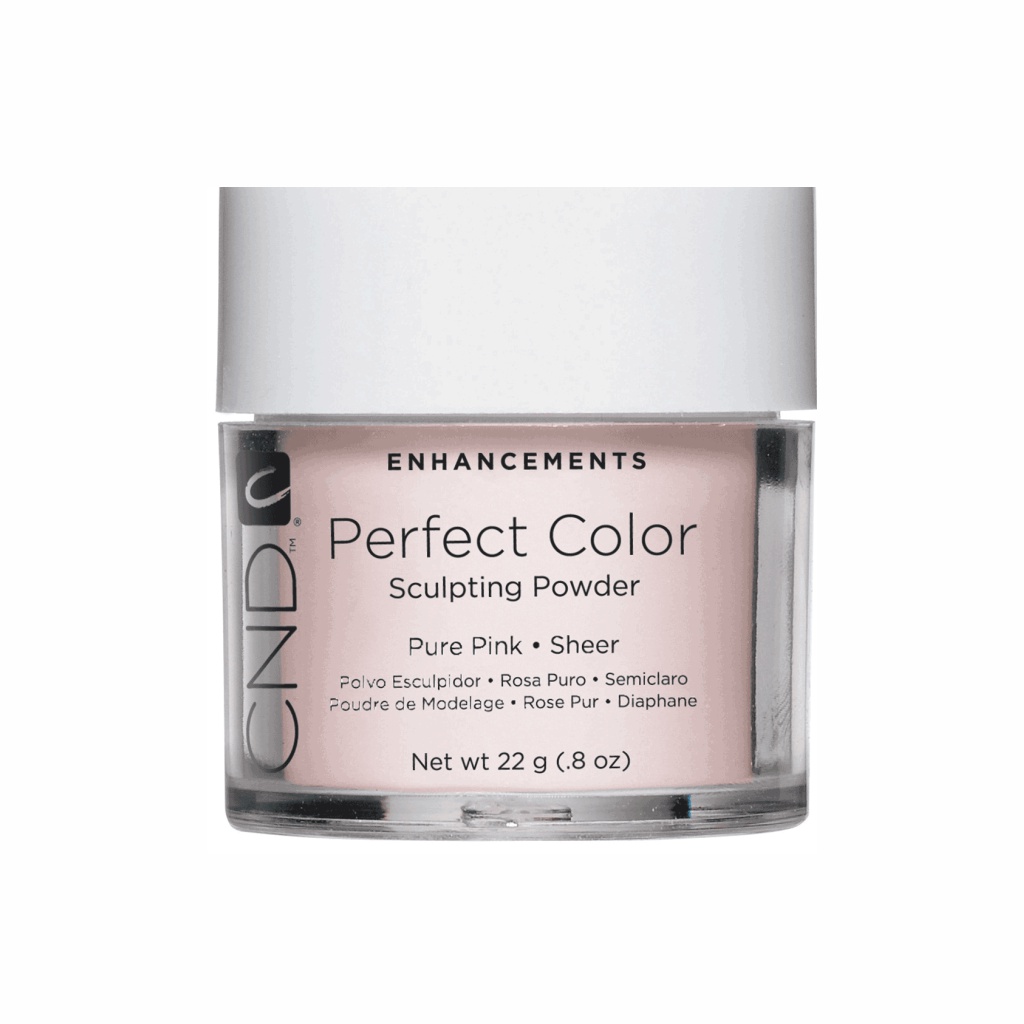CND™ — 22 PERFECT COLOR SCULPTING POWDER - PURE PINK SHEER