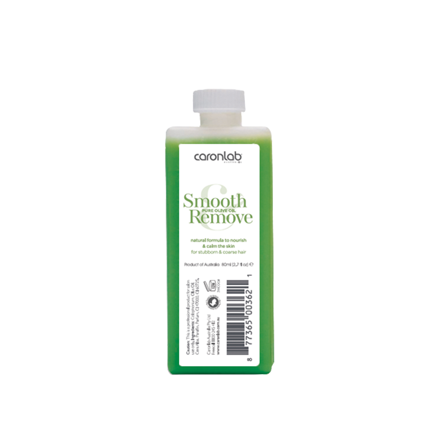 Caronlab — Натуральный воск с оливковым маслом для упрямых и жестких волос, картридж
