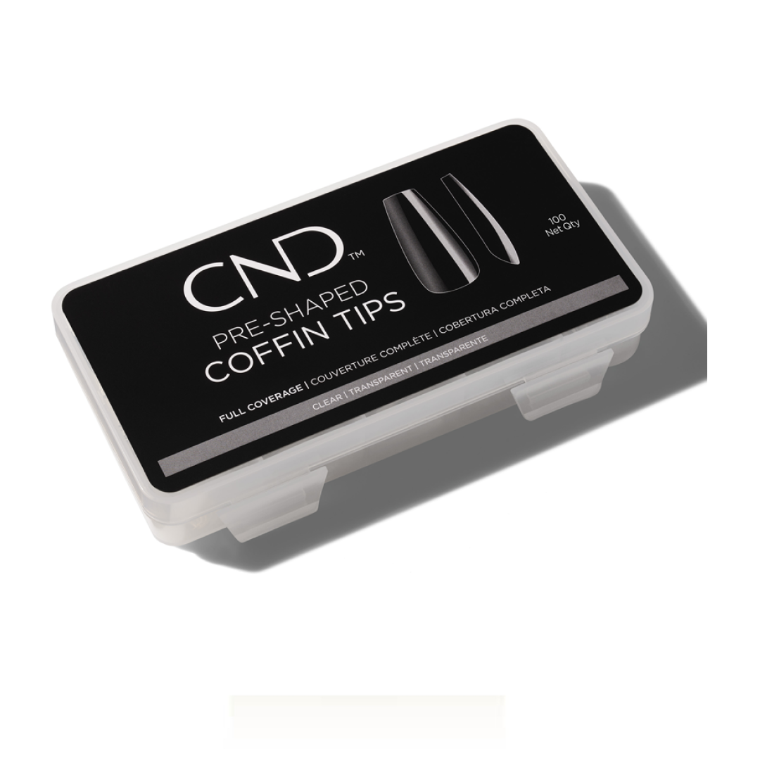 CND™ — ТИПСЫ CND TIPS PRE SHAPED COFFIN 100CT