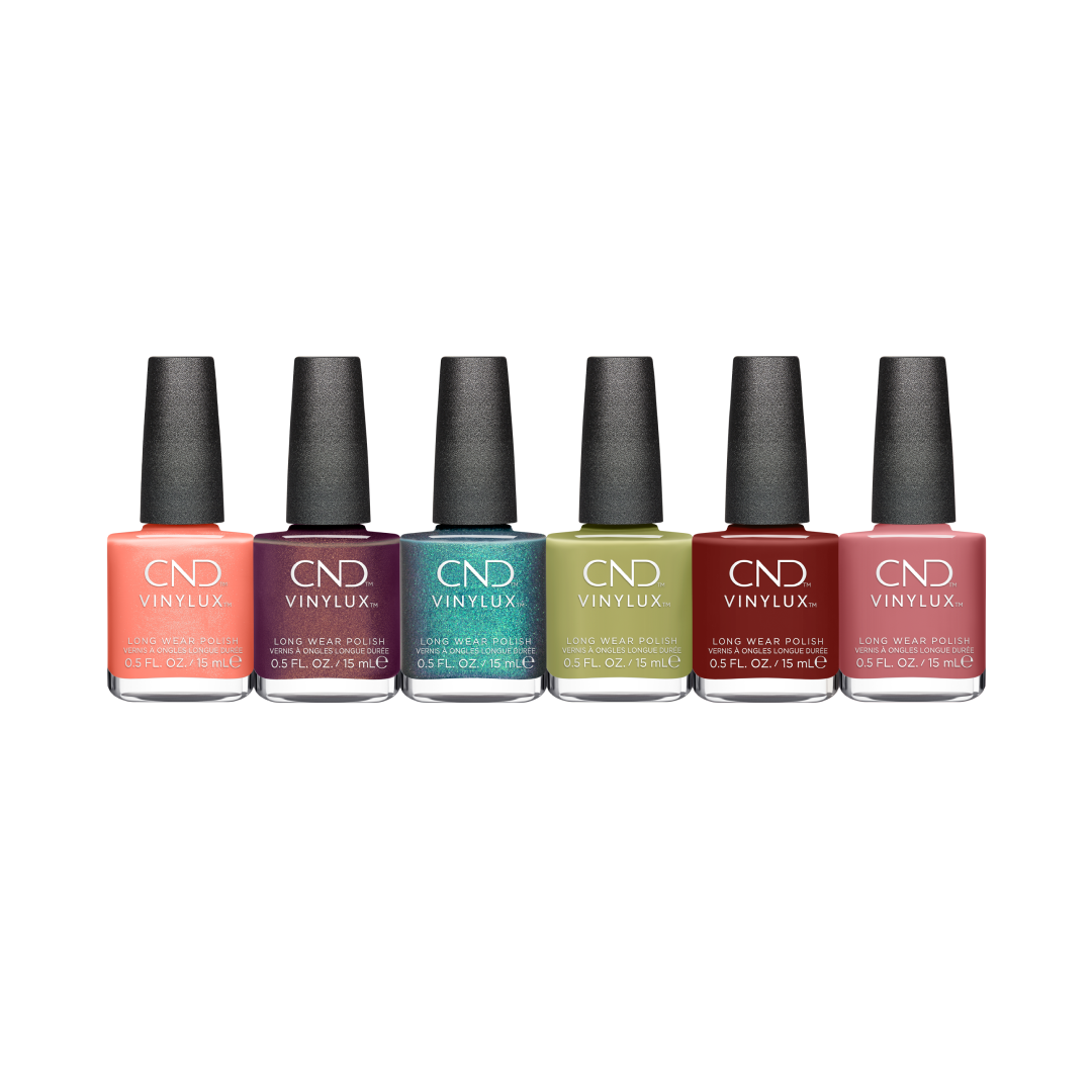 CND™ — Набор оттенков CND Vinylux коллекции Осень 24 DYNAMIC DUALITY