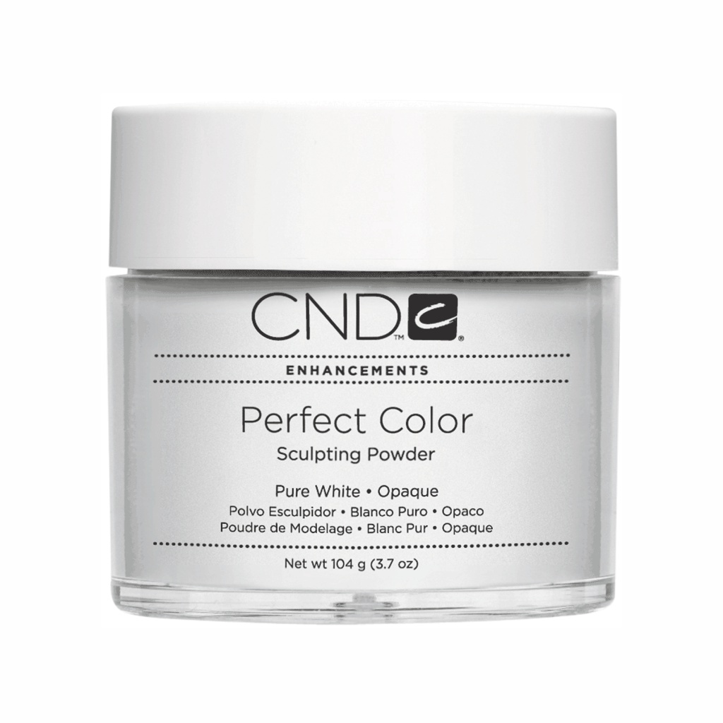 CND™ — 104 PERFECT COLOR SCULPTING POWDER - PURE WHITE OPAQUE