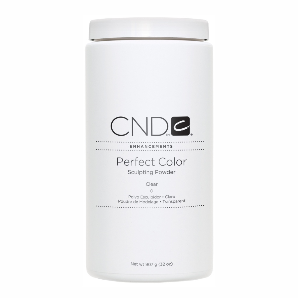 CND™ — 907 PERFECT COLOR SCULPTING POWDER - CLEAR