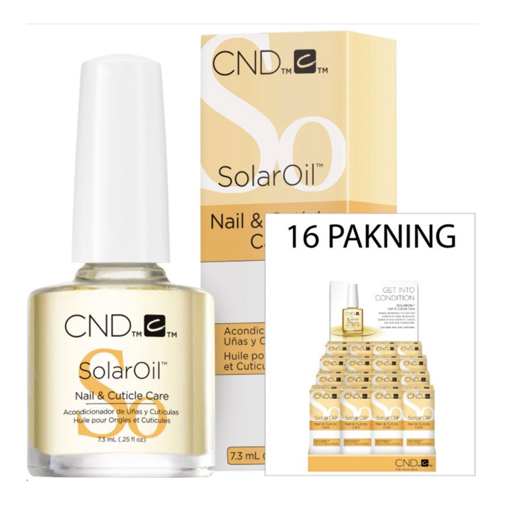 Масло для ногтей CND Solar Oil 15 мл - Набор 16шт